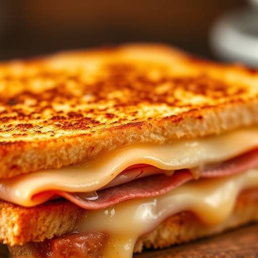 Sandes mista com queijo e fiambre